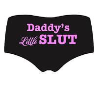 JIQIMEI Women's Underpants Funny Panties, Soft and comfortable Low rise sexy, Give her a gift of love, Pink, M