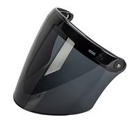 Jiqoe Motorbike Helmet Visors, DurableOpen Face Helmet Visor Protector 3Snap Helmet for Lens Motorcycle Helmet Accessories