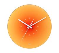 Jiqoe Nordic Sunset Wall Clock Operated With Pointed Needle Round Silent Clocks For Home Bedroom Office Decoration Gift Wall Clock For Bedroom Aesthetic