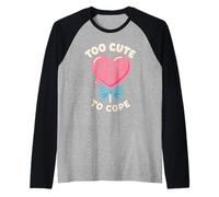 Jirai Kei Landmine Kei Yami Kawaii Japanese Emo Dark Cute Raglan Baseball Tee