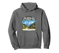 Jiri Shivalaya to Everest Trek Vintage Mountain Graphic Pullover Hoodie
