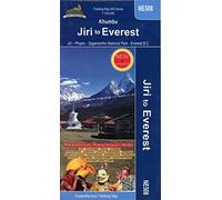 Jiri to Everest (Khumbu) 1 : 100 000: Jiri - Phaplu - Sagamartha National Park - Everest B.C.