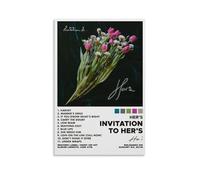 JIRUAHHY Invitation To Her's by Her's Album Poster Bedroom Living Room Wall Art Decoration Poster 16x24inch(40x60cm) Unframe-style