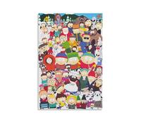 JIRUAHHY South Park TV Series Poster Bedroom Living Room Wall Art Decoration Poster 16x24inch(40x60cm) Unframe-style