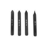 JIS B4633 Impact Screwdriver Bits for Manual Impact Driver, 5/16" Hex Shank, S2 Alloy Steel,75mm Long- Ideal for Japanese Automotive & Motorcycle Repairs (JIS #1+#2+#3+SL8)