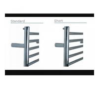 JIS The Sussex Range JIS Heated Towel Rails Brackets Standard-85mm Finish: Light Brushed Brass, Size: 85mm