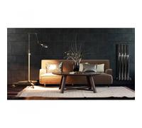 JIS The Sussex Range JIS Sussex Mayfield Stainless Steel Heated Towel Rail Finish: Satin, Heating Option: Square Cylindrical Adjustable Dual Fuel Kit,