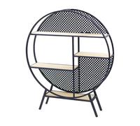 JISADER 1:12 Scale Dollhouse Storage Rack Model for Fairy Garden Sand Table Decor