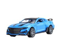 JISADER 1/36 Scale Die-cast Metal Model Car, Display Model, Collectible, Small Toy Car with Pull-back Mechanism, Blue