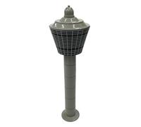 JISADER 1:400 Airport Control Tower Hand-painted Layout Props Collection Sand Table Ornament Simulation Scene Lighthouse