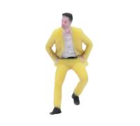 JISADER 1/64 Diorama Man Figure Mini Model Collection Micro Scene Layout Miniature Figurine, Style A