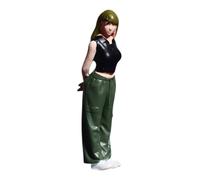 JISADER 1:64 Miniature Figure Miniature Scene Figurine Decoration Collections Micro Landscape Decor, Woman