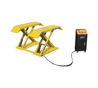 JISADER 1:64 Scale Elevator Model, Micro Scenery, Realistic, Compact And Creative Accessory for Creating A Repair Shop, Yellow