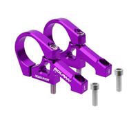 JISADER 1 Pair 31.8mm Versatile Stylish Downhill Bike Easy to Install for Outdoor, Purple