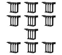 JISADER 10 Pcs Solar Panel Drainage Clips Drainage Solution Accessories Photovoltaic Module Cleaning, 30mm