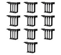 JISADER 10 Pcs Solar Panel Drainage Clips Drainage Solution Accessories Photovoltaic Module Cleaning, 35mm