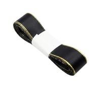 JISADER 22 mm x 5 m Satin Ribbon Decorative Easter Gift Wrapping Ribbon Elegant for Cake Decoration, Flower Arrangement, Wedding, Party Decor, DIY Crafts, Birthday, Christmas, Black