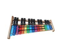 JISADER 27-note Xylophone, Glockenspiel with 2 Mallets, Percussion Instrument for Live Performance