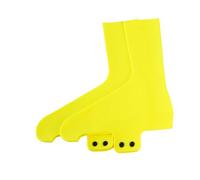 JISADER 2X Cycling Shoe Covers, Easy to Put on, Windproof, Waterproof, for Cycling Shoes, Yellow M