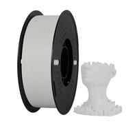 JISADER 3D Printer Filament for High Precision PLA Filament Projects, Premium Material for Additive Manufacturing and Model Making, White
