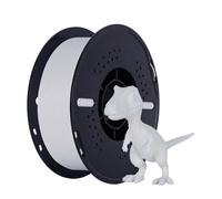 JISADER 3D Printer Filament with Premium PLA Filament, Filament Materials for Modeling, PLA 3D Printer Filament for Beginners, White