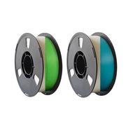 JISADER 3D Printer Filament with Premium PLA for Night Glow Prints, Additive Manufacturing Materials, PLA 3D Printer Filament for Hobbyists, Glow in the Dark Green