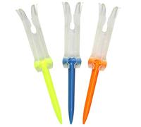 JISADER 3Pcs Rubber Golf Driving Range Tees Holder Golfer Practice Tool