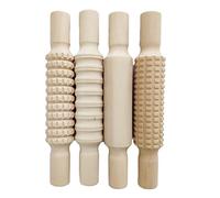 JISADER 4 Pieces Clay Rolling Pin Children Gift Children Clay And Playing Tools