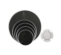 JISADER 5 Pieces Bass Drum Head Silent Mute Professional Drum Set Head Skin for Drum Players Adults, Style C