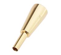 JISADER 5C Trumpet Mouthpiece/Gold Finish Trumpet Parts Accessories, Golden, 7c
