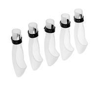 JISADER 5Pcs Fishing Rod Rod Tip Protector Rod Pole Head Cover Sleeves, 7#