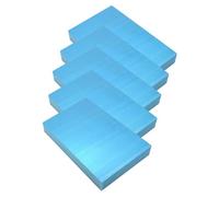 JISADER 5Pcs Foam Sheets Foam Board,Sturdy Arts Crafts,Blank,DIY Project DIY Modeling Party Decor XPS Blocks Rectangles, 29x20x3.8CM