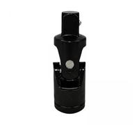JISADER 6 Pieces Universal Joint Socket Kit with Rotatable Impact Socket Adapter and High Strength Extension Made of Quality Steel for Professional Auto, 5 Pcs