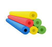 JISADER 6 Pool Floats of 150cm, Foam Tubes for, Ideal for Exercising, Having Fun And Playing on The Beach, 6pcs 4 Colors
