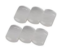 JISADER 6 White Acrylic GUITAR TUNING PEGS MACHINE HEADS BUTTONS Replacement