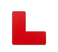 JISADER 6S Management Location Stickers for Factory Workers, Floor Decals for Desktop Positioning, security Signs for Warehouse Office Hospital, 2.5x2.5x1cm L-shape (100 pcs/pack)