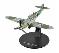JISADER Aircraft Figurine Conflict Airplane Model Warplane Fighter Jet Alloy Construction Suitable for Aviation Enthusiasts Gift Giving Collector’s Cabinet, Bf109 K-4