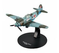 JISADER Aircraft Figurine Conflict Airplane Model Warplane Fighter Jet Alloy Construction Suitable for Aviation Enthusiasts Gift Giving Collector’s Cabinet, Yak-3