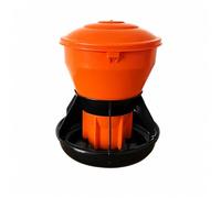 JISADER Automatic Piglet Feeder, Synthetic Piglet Bowl for Nursery Stage, Easy Clean Feeding Pan with Lid