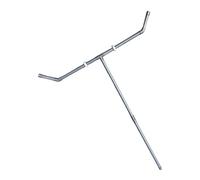 JISADER Badminton Shuttlecock Picker, Wheeled Sweeper with Storage Bag, Portable Shuttlecock Pick Up Tool for Park Court, Grey