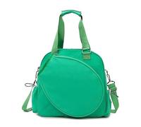 JISADER Bag, Tennis, Green | Water-Resistant Surface, Versatile , Changing Room Use, For Adult Leagues