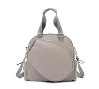 JISADER Bag, Tennis, Grey | Water-Resistant Surface, Versatile , Changing Room Use, For Adult Leagues