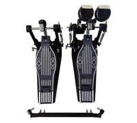 JISADER Bass Drum Pedal Chain Drive Drum Pedal Drummer Gifts,Professional,Portable,Double Foot Kick for Beginner Performance