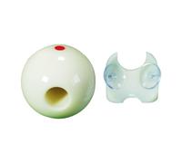 JISADER Billiard Ball with Hole, Pool Cue Accessories, Training Tool, Portable Round Practice Ball for, Large for Eight Ball