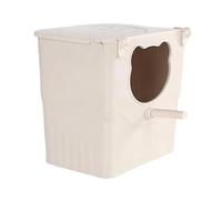JISADER Bird Breeding Nest Box with Perch, Ideal for Incubating, Mating, Or Raising Budgies, Cockatoos, And Finches. Easy to Install.