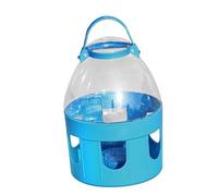 JISADER Bird Cage Feeder Water Dispenser Dove Drinker Feeding Tool for Chick Budgies Peacock, 4L