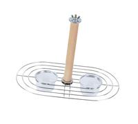 JISADER Bird Feeder with Perch, Toy Cage Stand, Accessories, Water And Food Bowls, Cups