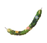 JISADER Bird Rope Toy to Parrocker The Climbing Rope of Parrot Rope, Green Yellow