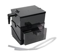 JISADER Box for Hanging, Drawer Compartment, Quiet System for Small Aquariums, 1 Set
