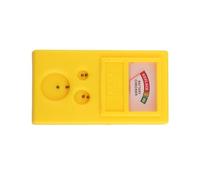 JISADER Button Supply Tester Meter Tool Electronic Load Supply Measuring Meter Portable Maintenance Practical Supply Checker